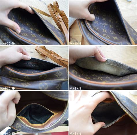 restore lv bag sticky|louis vuitton lining repair kit.